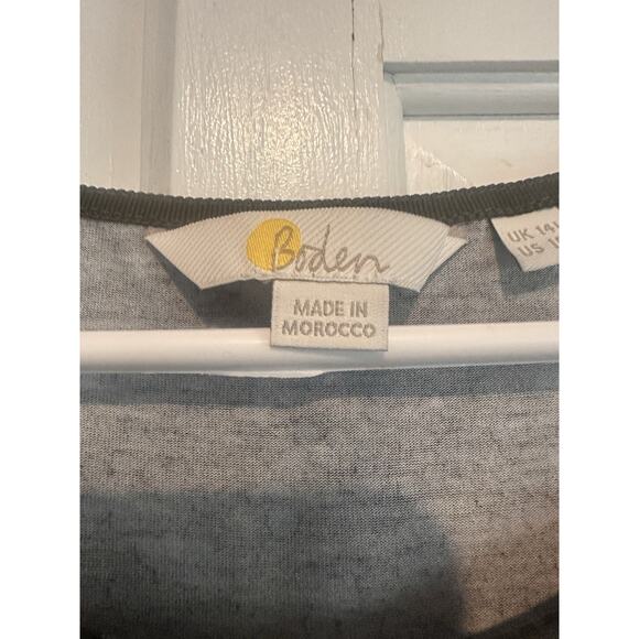 BODEN Soft Stretch Amelie Dress Jersey Printed Casual Tee Size 10 Animal Print - Picture 4 of 14